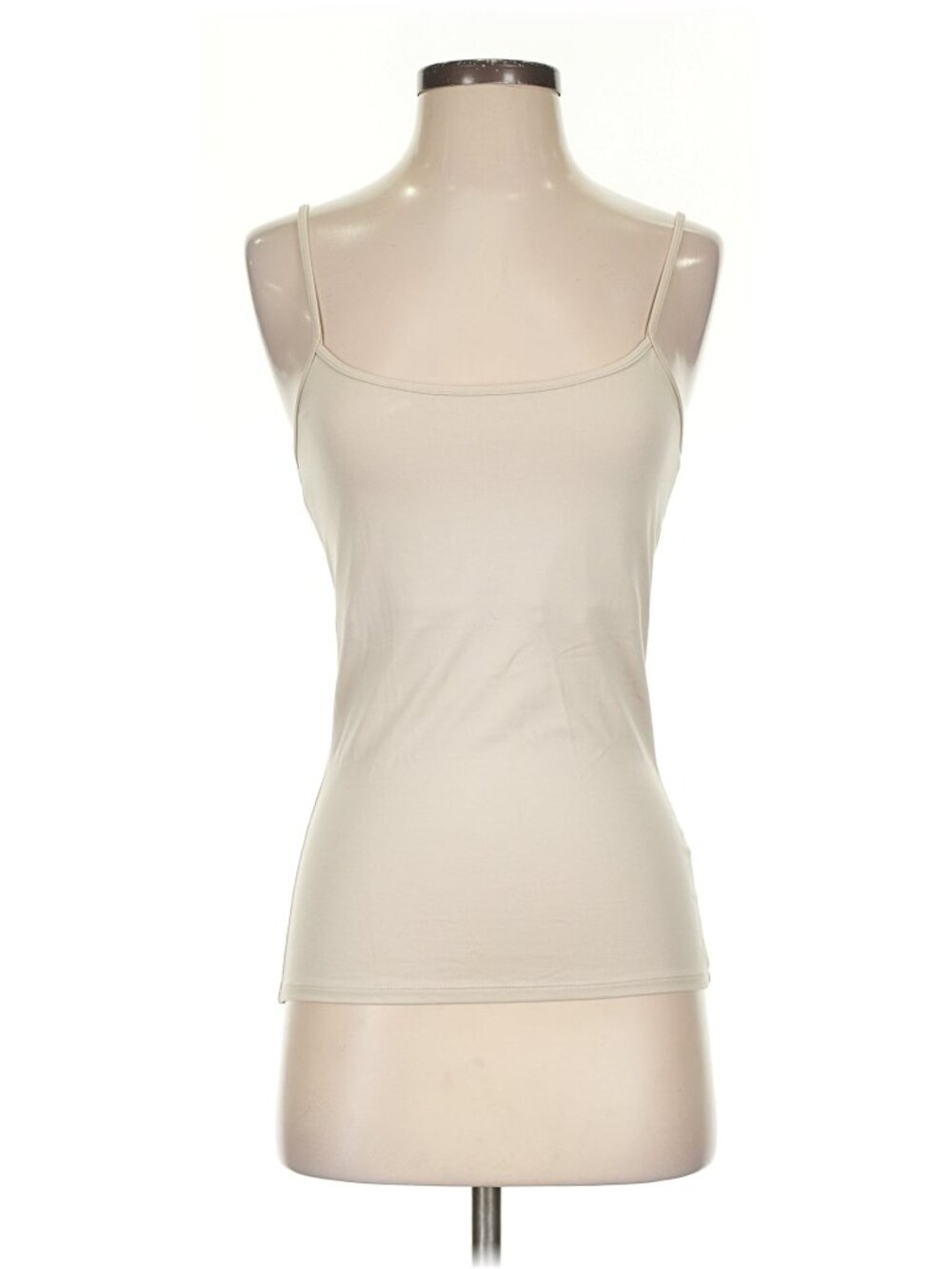 WHBM Ivory/Cream/Beige Spaghetti-strap Camisole Sz S